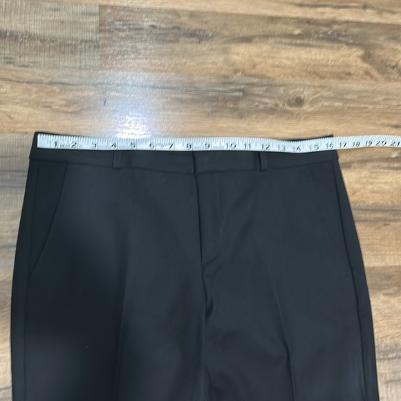 BANANA REPUBLIC WOMENS BRYAN DRESS PANTS BLACK SZ 8 - Picture 8 of 9
